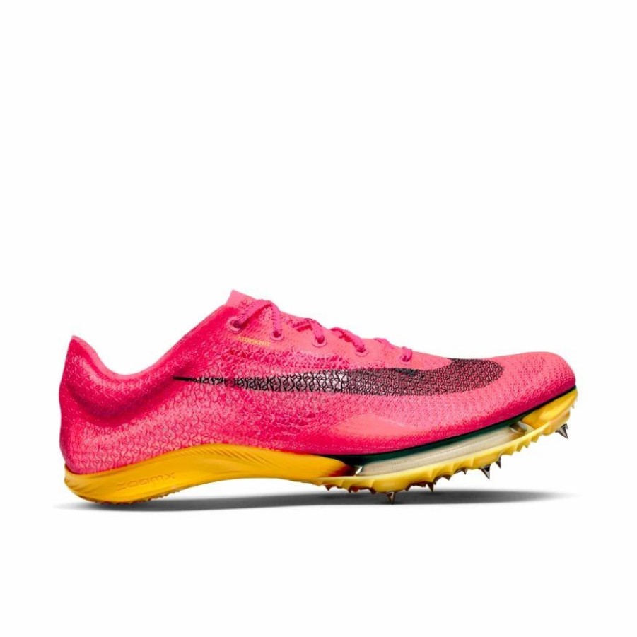 * Nike Uni Air Zoom Victory (600 Hyper Pink/Black/Laser Orange) Footwear