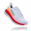 * Hoka Men'S Mach 4 (Wfs White/Fiesta) Footwear