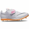 * Nike Uni High Jump Elite (102 White/Black-Hyper Pink) Footwear