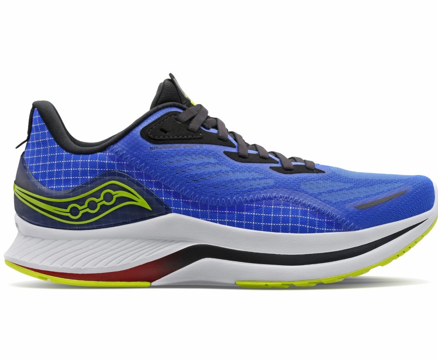 * Saucony Men'S Endorphin Shift 2 (25 Blue Raz/Acid) Footwear