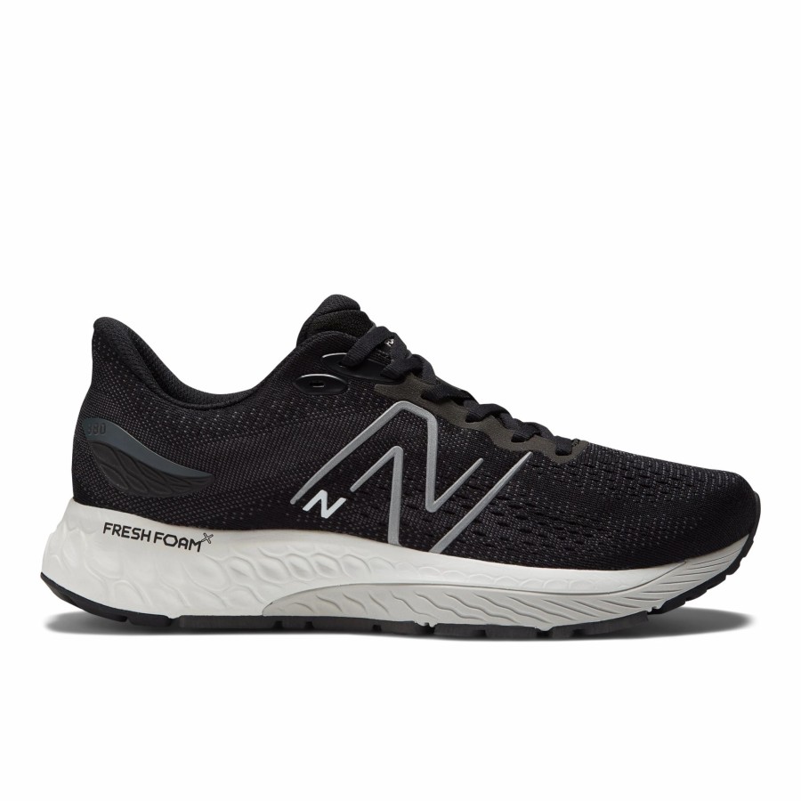 * New Balance Men'S Fresh Foam X 880 V12 (B Black/Lead/Light Aluminum) Footwear