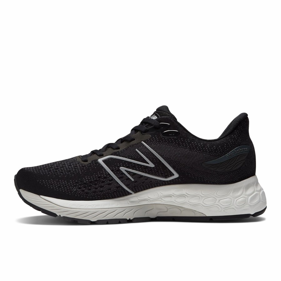 * New Balance Men'S Fresh Foam X 880 V12 (B Black/Lead/Light Aluminum) Footwear