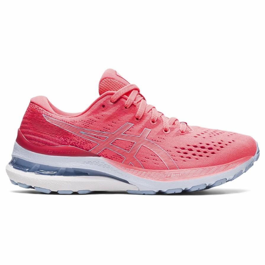 * Asics Women'S Gel-Kayano 28 (700 Blazing Coral/Mist) Footwear