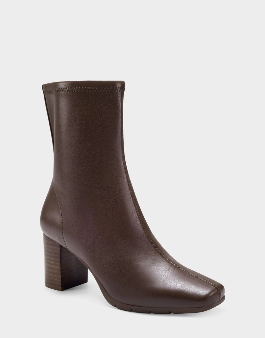 * Aerosoles Miley Brown Ankle Boots