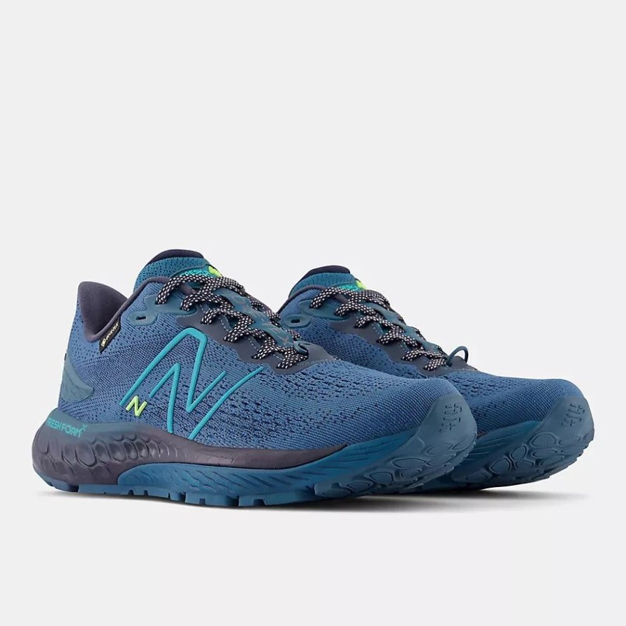 * New Balance Women'S Fresh Foam X 880V12 Gore-Tex (J Dark Moonstone/Electric Teal/Eclipse) Footwear