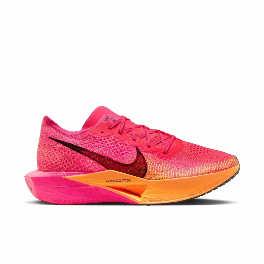 * Nike Women'S Zoomx Vaporfly 3 (600 Hyper Pink/Laser Orange/Black) Footwear