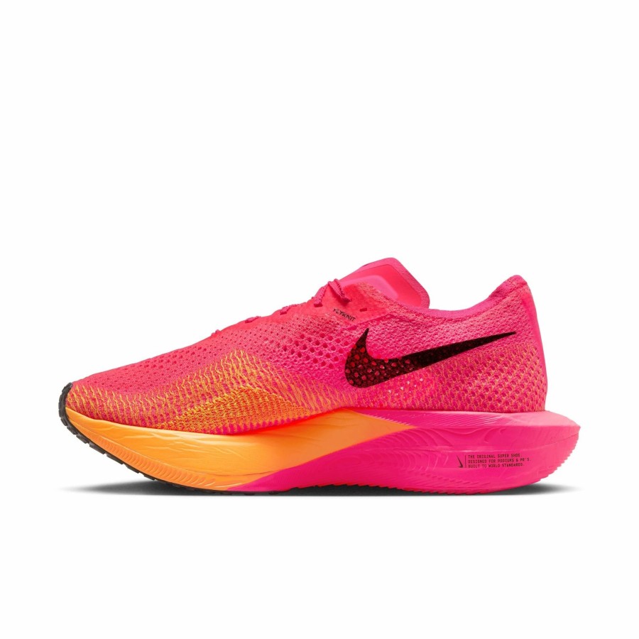 * Nike Women'S Zoomx Vaporfly 3 (600 Hyper Pink/Laser Orange/Black) Footwear