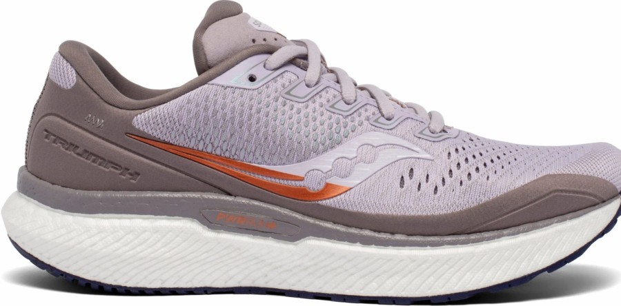 * Saucony Women'S Triumph 18 (35 Lilac/Copper) Footwear