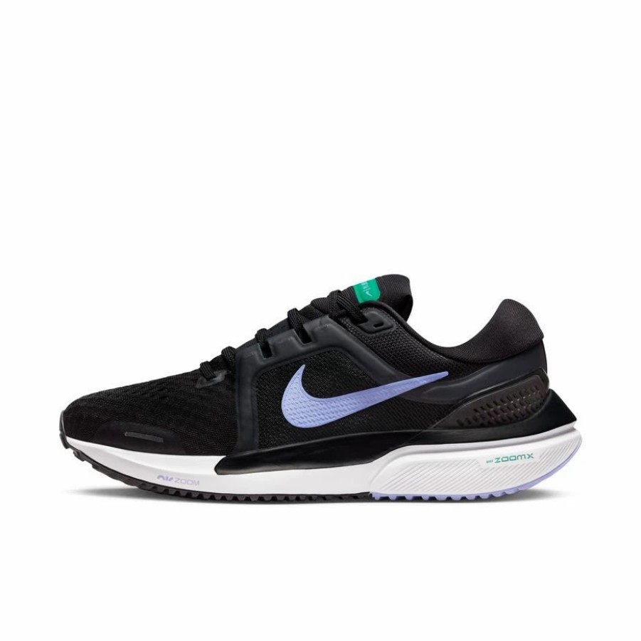 * Nike Women'S Air Zoom Vomero 16 (004 Black/Light Thistle/Off Noir) Footwear