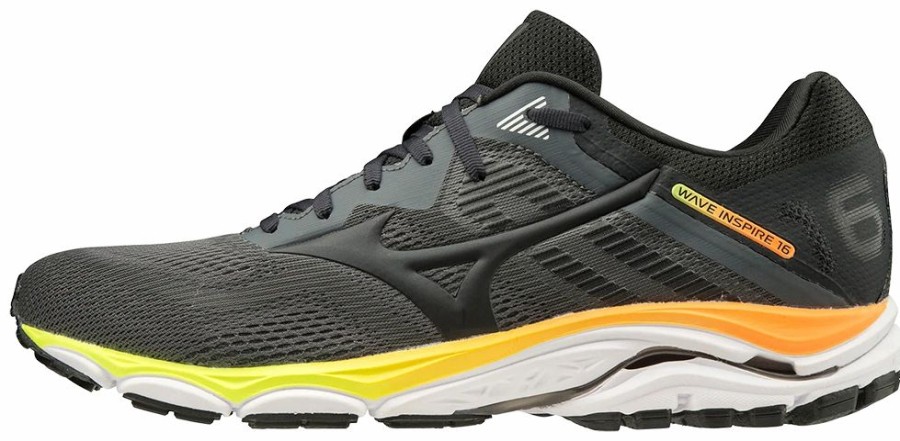 * Mizuno Men'S Wave Inspire 16 (979S Castlerock/Phantom) Footwear