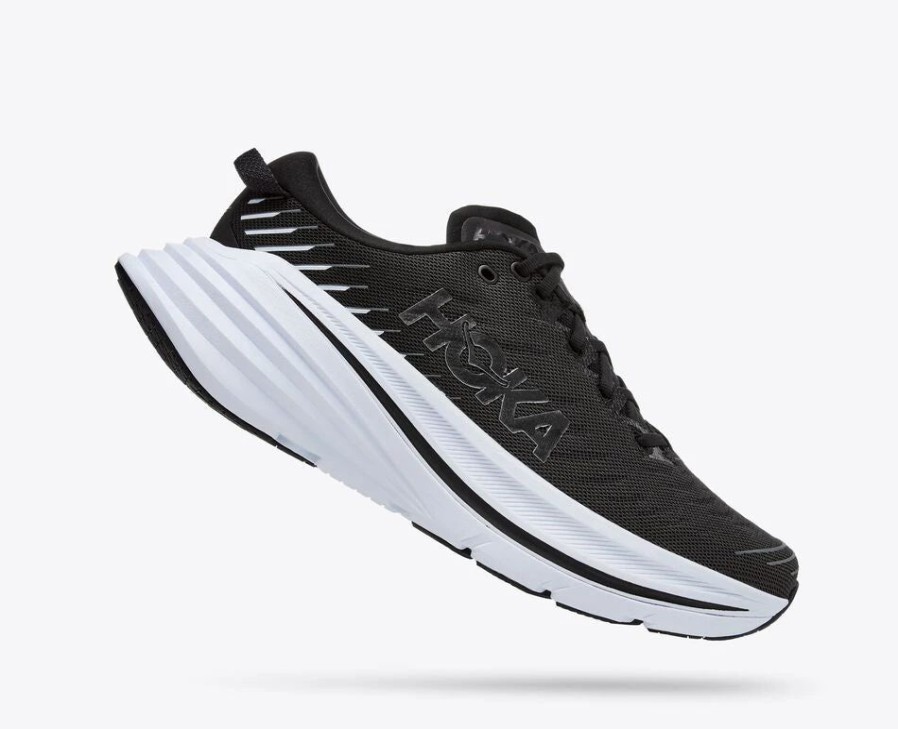 * Hoka Women'S Bondi X (Bwht Black/White) Footwear