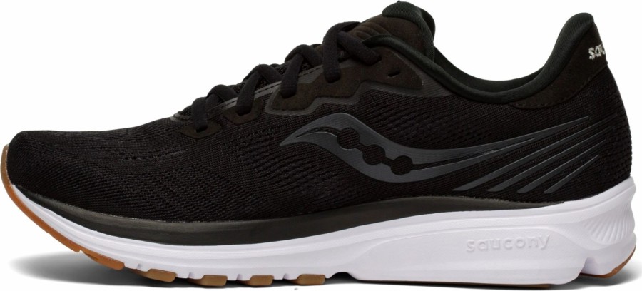 * Saucony Men'S Ride 14 (12 Black/Gum) Footwear