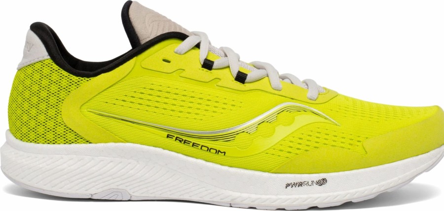 * Saucony Men'S Freedom 4 (55 Citrus/Fog) Footwear