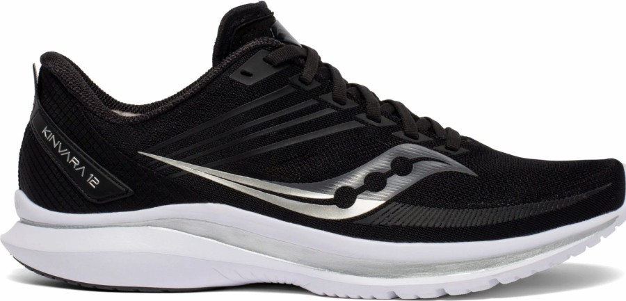 * Saucony Men'S Kinvara 12 (45 Black/Silver) Footwear