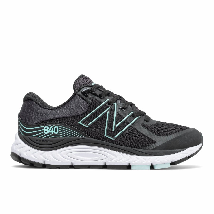 * New Balance Women'S 840 V5 Wide (Bm Black) Footwear