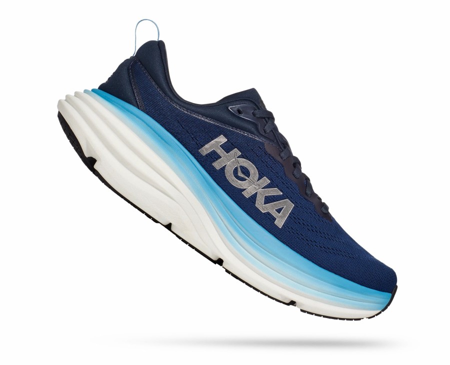 * Hoka Men'S Bondi 8 (Osaa Outer Space/All Aboard) Footwear