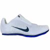 * Nike Uni Zoom Long Jump 4 (100 White/Black-Racer Blue) Footwear