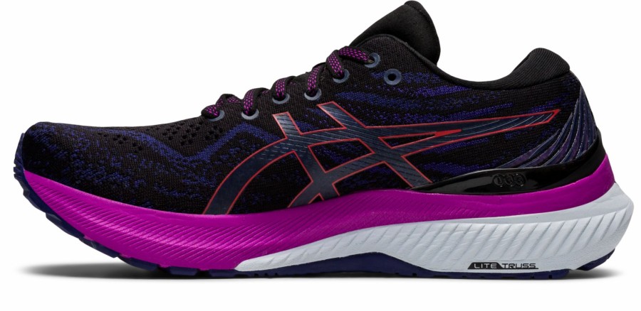 * Asics Women'S Gel-Kayano 29 Wide (003 Black/Red Alert) Footwear