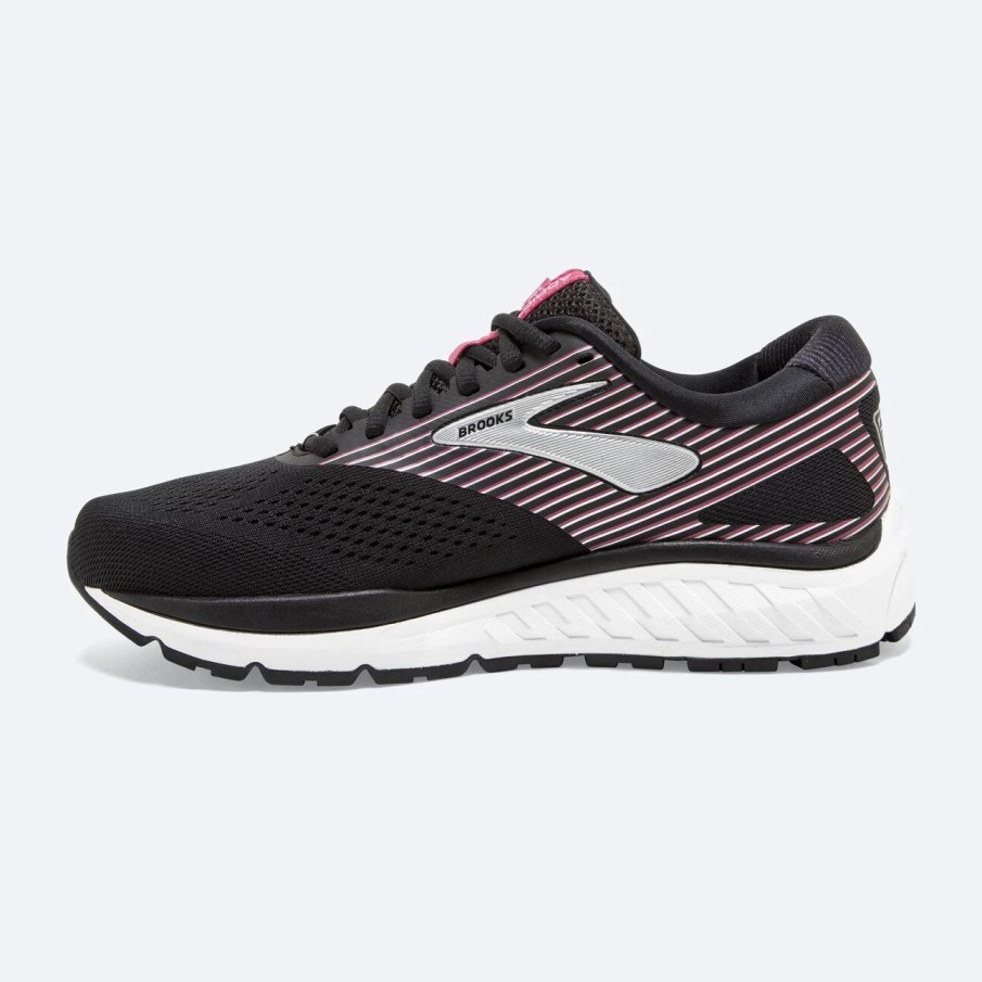 * Brooks Women'S Addiction 14 (050 Black/Hot Pink/Silver) Footwear