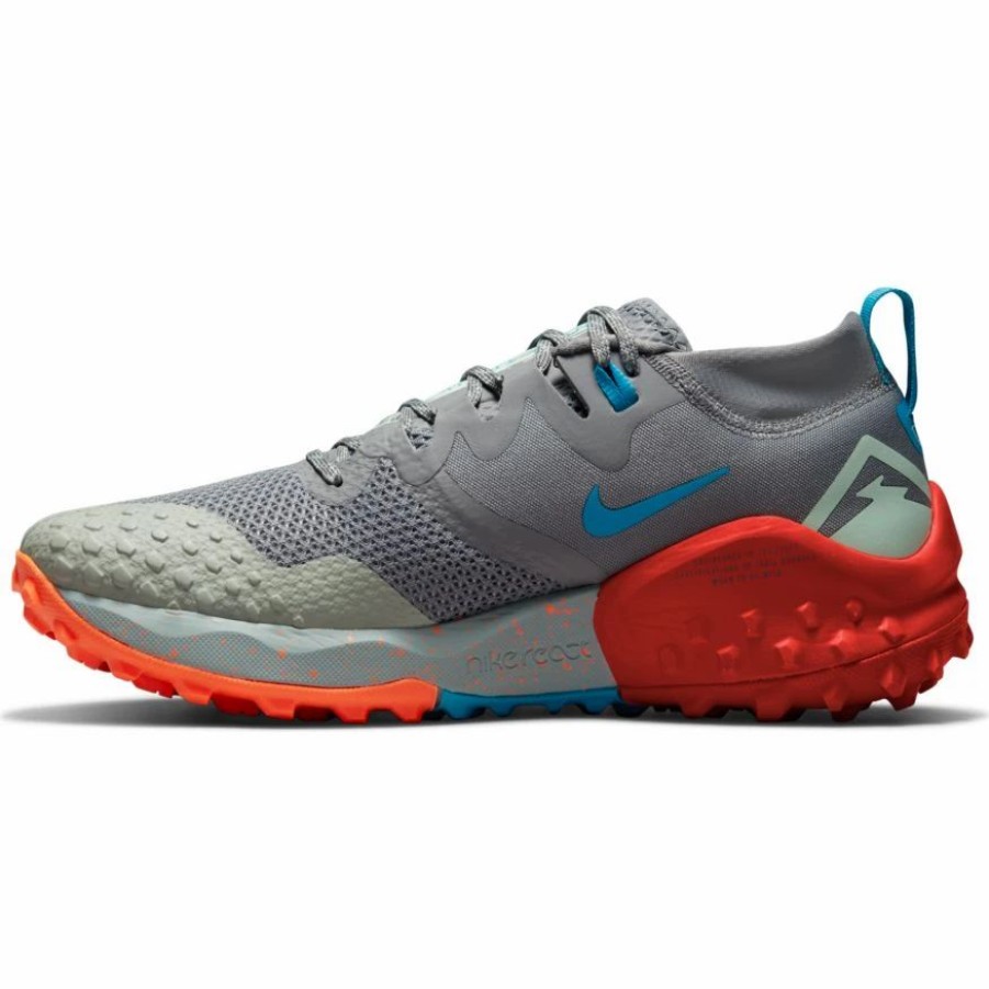 * Nike Men'S Wildhorse 7 (003 Smoke Grey/Mint Foam/Dusty Sage) Footwear