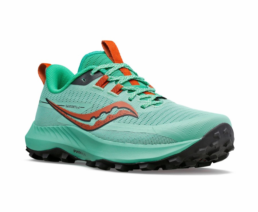 * Saucony Women'S Peregrine 13 (25 Sprig/Canopy) Footwear