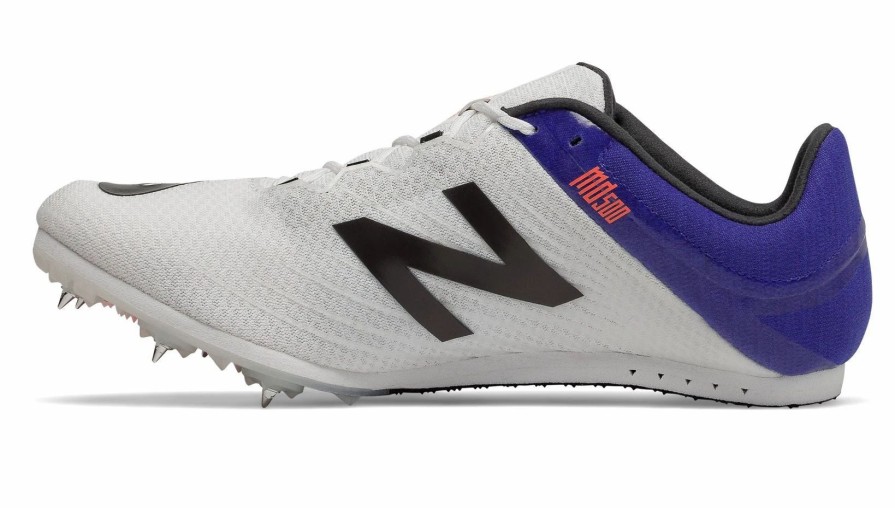 * New Balance Men'S Md500 V6 (W White/Uv Blue) Footwear