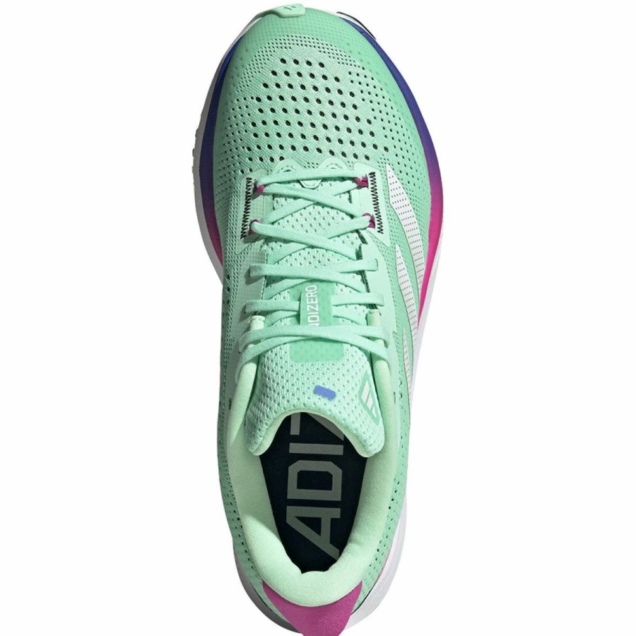 * Adidas Women'S Adizero Sl (Pulse Mint/Zero Metallic/Lucid Fuchsia) Footwear