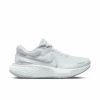 * Nike Women'S Zoomx Invincible Run Flyknit 2 (101 White/Metallic Silver/Pure Platinum) Footwear