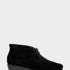 * Aerosoles Allowance Black Suede Ankle Boots