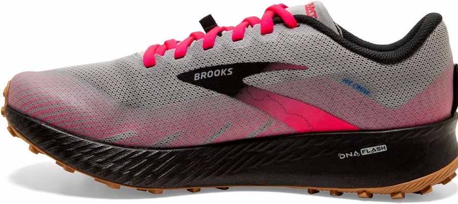 * Brooks Women'S Catamount (098 Alloy/Pink/Black) Footwear