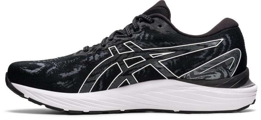 * Asics Women'S Gel-Cumulus 23 Wide (001 Black/White) Footwear