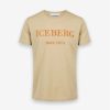 * Iceberg Logo Letter Tan Orange Tee Iceberg