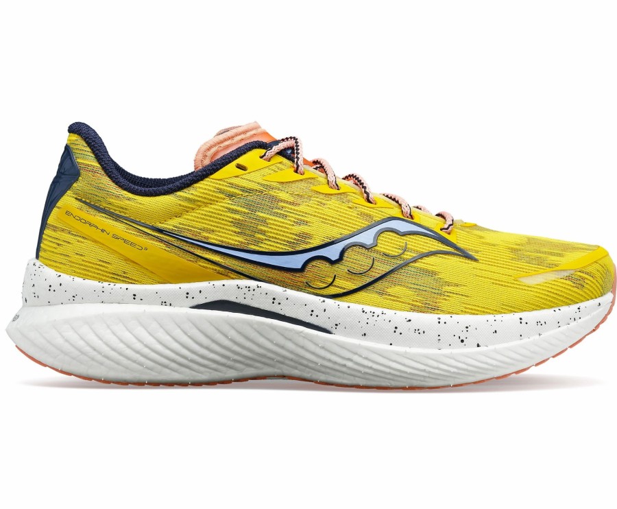 * Saucony Men'S Endorphin Speed 3 (35 Sulphur/Otherworld) Footwear