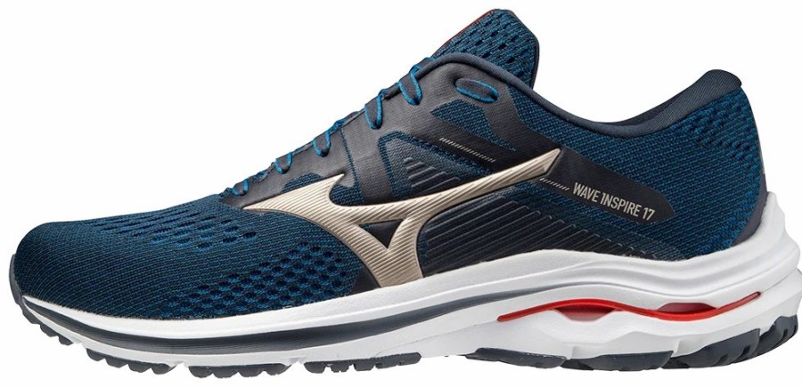 * Mizuno Men'S Wave Inspire 17 (5353 India Ink) Footwear