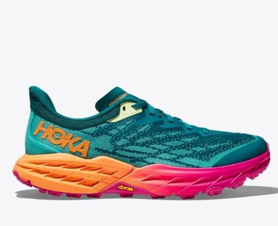 * Hoka Women'S Speedgoat 5 (Dlcr- Deep Lake/ Ceramic) Footwear