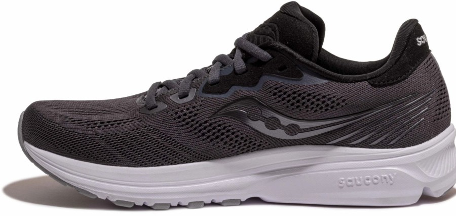 * Saucony Men'S Ride 14 (45 Charcoal/Black) Footwear