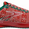 * Brooks Men'S Levitate 5 "Run Merry" (634 Red/White/Green) Footwear