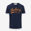 * Iceberg Script Navy Tee Iceberg