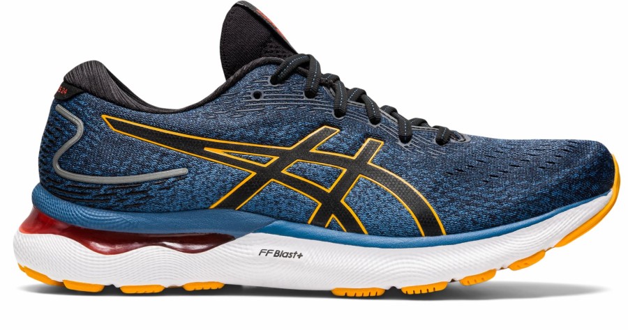 * Asics Men'S Gel-Nimbus 24 (403 Azure/Amber) Footwear