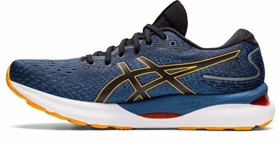 * Asics Men'S Gel-Nimbus 24 (403 Azure/Amber) Footwear