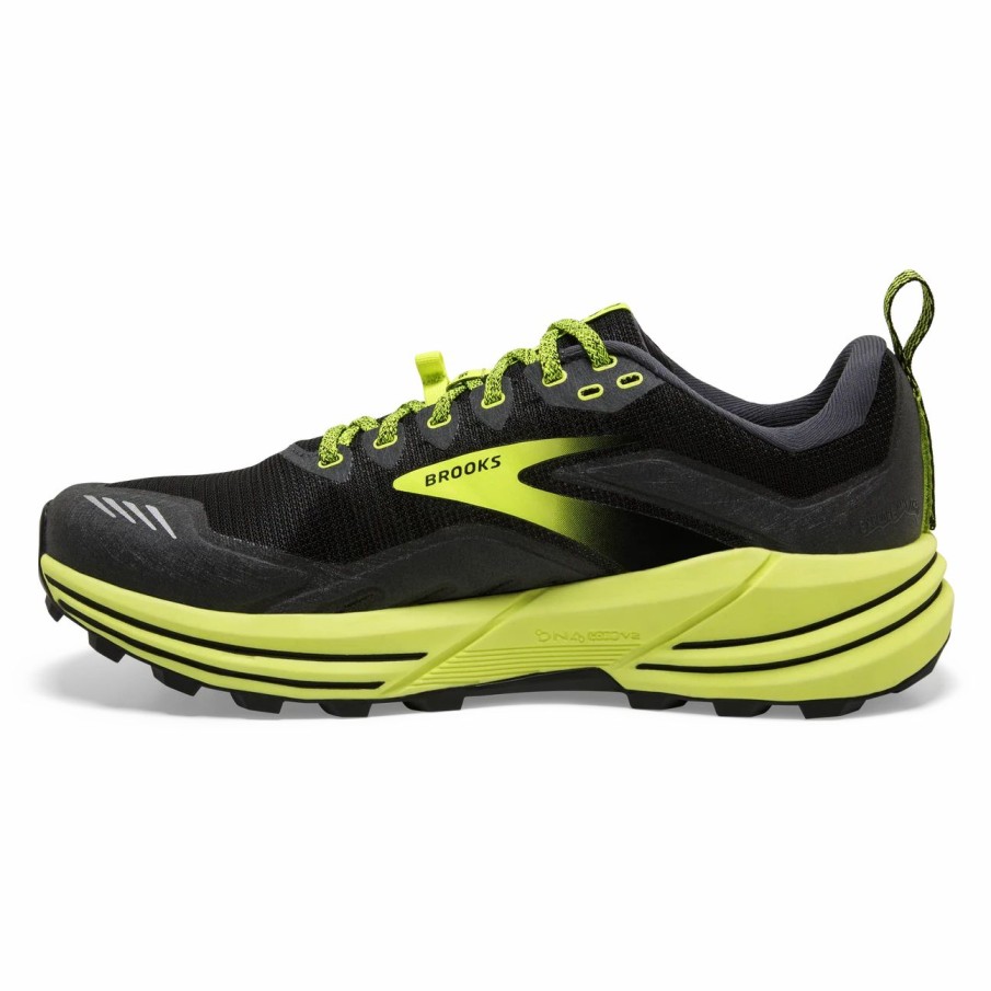 * Brooks Men'S Cascadia 16 Wide (029 Black/Ebony/Nightlife) Footwear