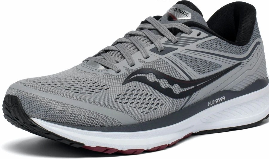 * Saucony Men'S Omni 19 Wide (30 Alloy/Brick) Footwear