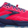 * Brooks Women'S Cascadia 16 (647 Pink/Flambe/Cobalt) Footwear