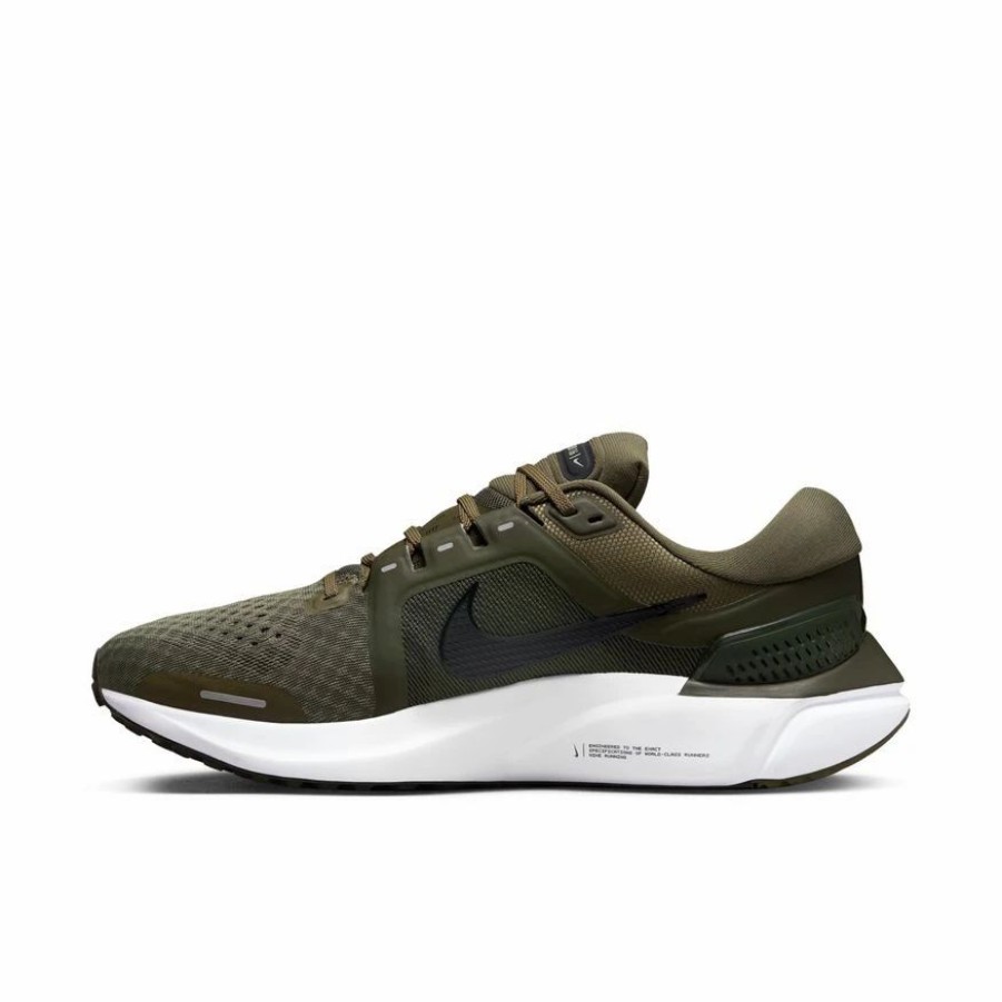 * Nike Men'S Air Zoom Vomero 16 (200 Medium Olive/Black/Cargo/Khaki/Honeydew) Footwear