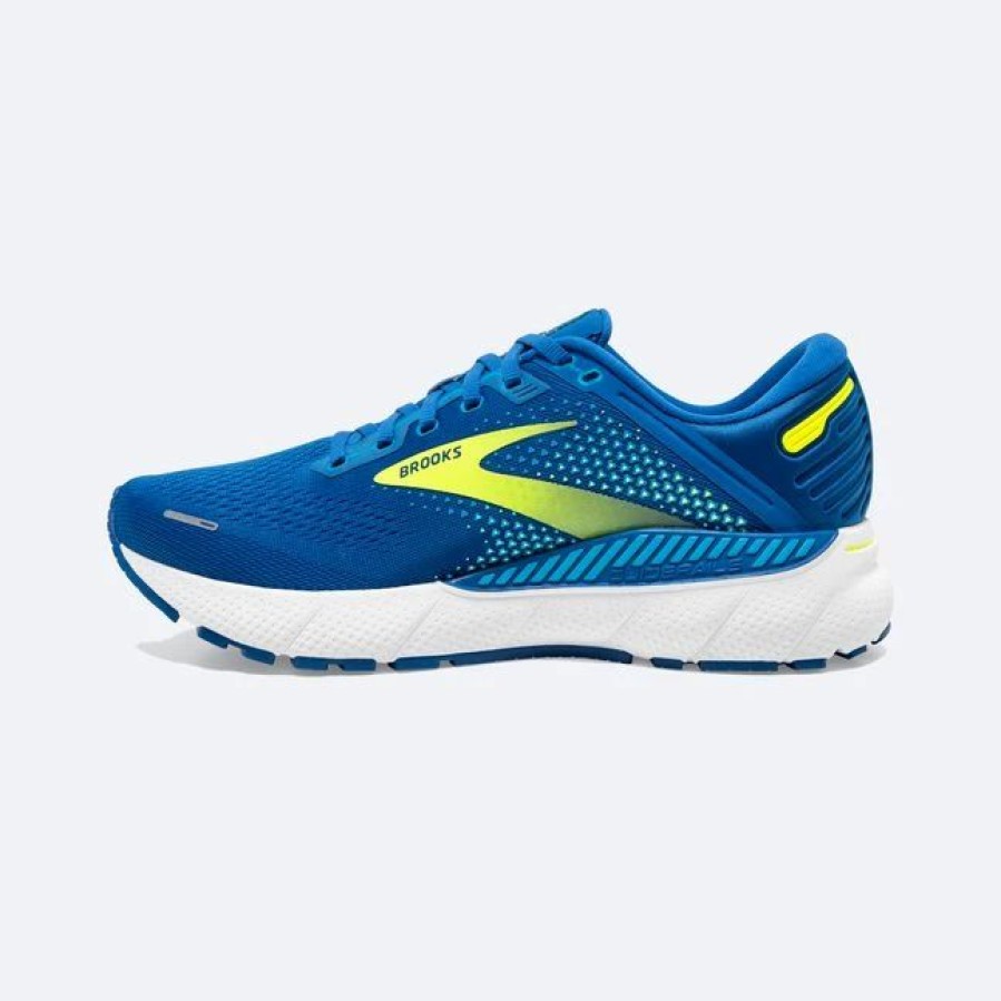 * Brooks Men'S Adrenaline Gts 22 (482 Blue/Nightlife/White) Footwear