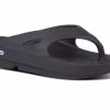 * Oofos Uni Ooriginal Sandal (Black) Footwear