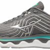 * Mizuno Women'S Wave Horizon 6 (Ug73 Ultimate Grey/Silver) Footwear