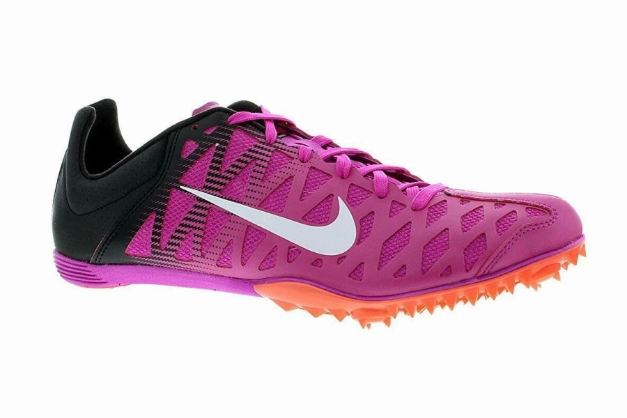 * Nike Uni Zoom Maxcat 4 (601 Fire Pink/White-Black) Footwear