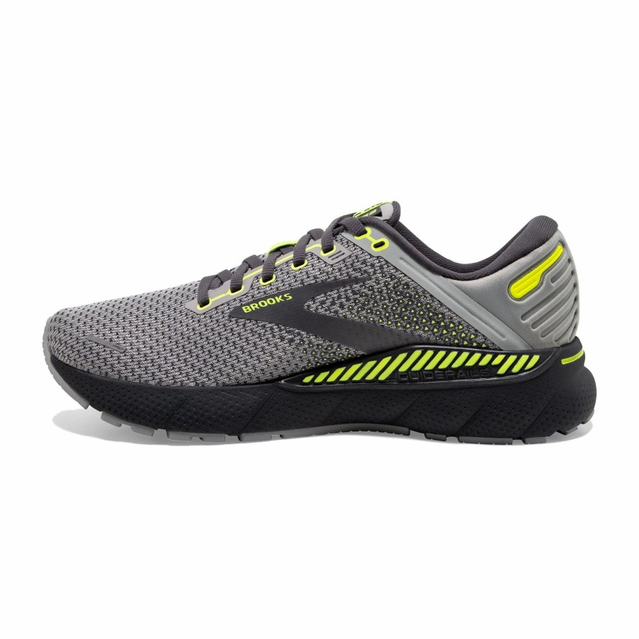 * Brooks Men'S Adrenaline Gts 22 (068 -Grey/Pearl/Nightlife) Footwear