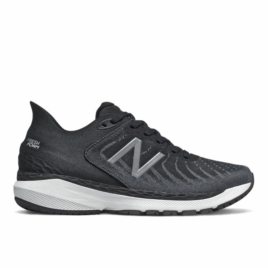 * New Balance Women'S 860 V11 (B Black/White/Lead) Footwear